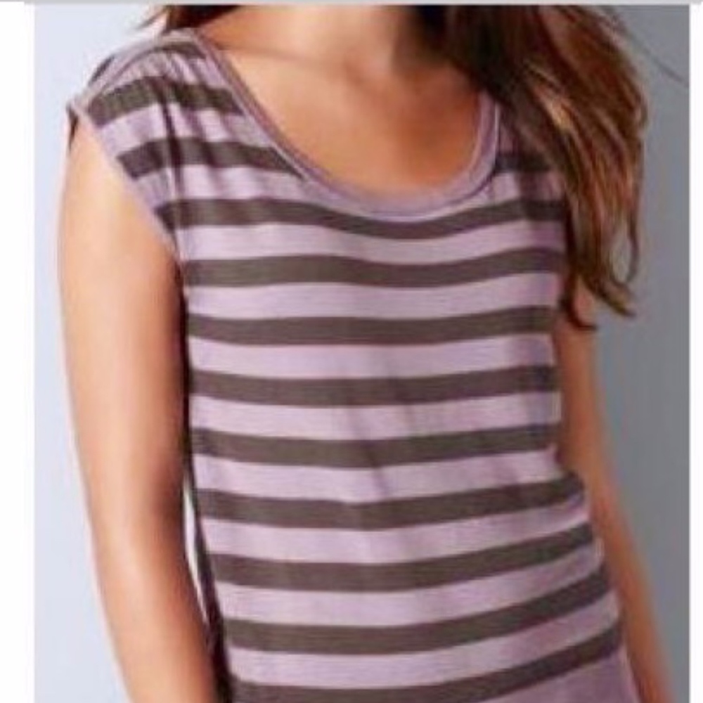 NWT LOFT Shirred Shoulder Short Sleeve SWEATER PS